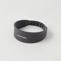 Ruched Stretchy Hair Wrap Headband - Gray