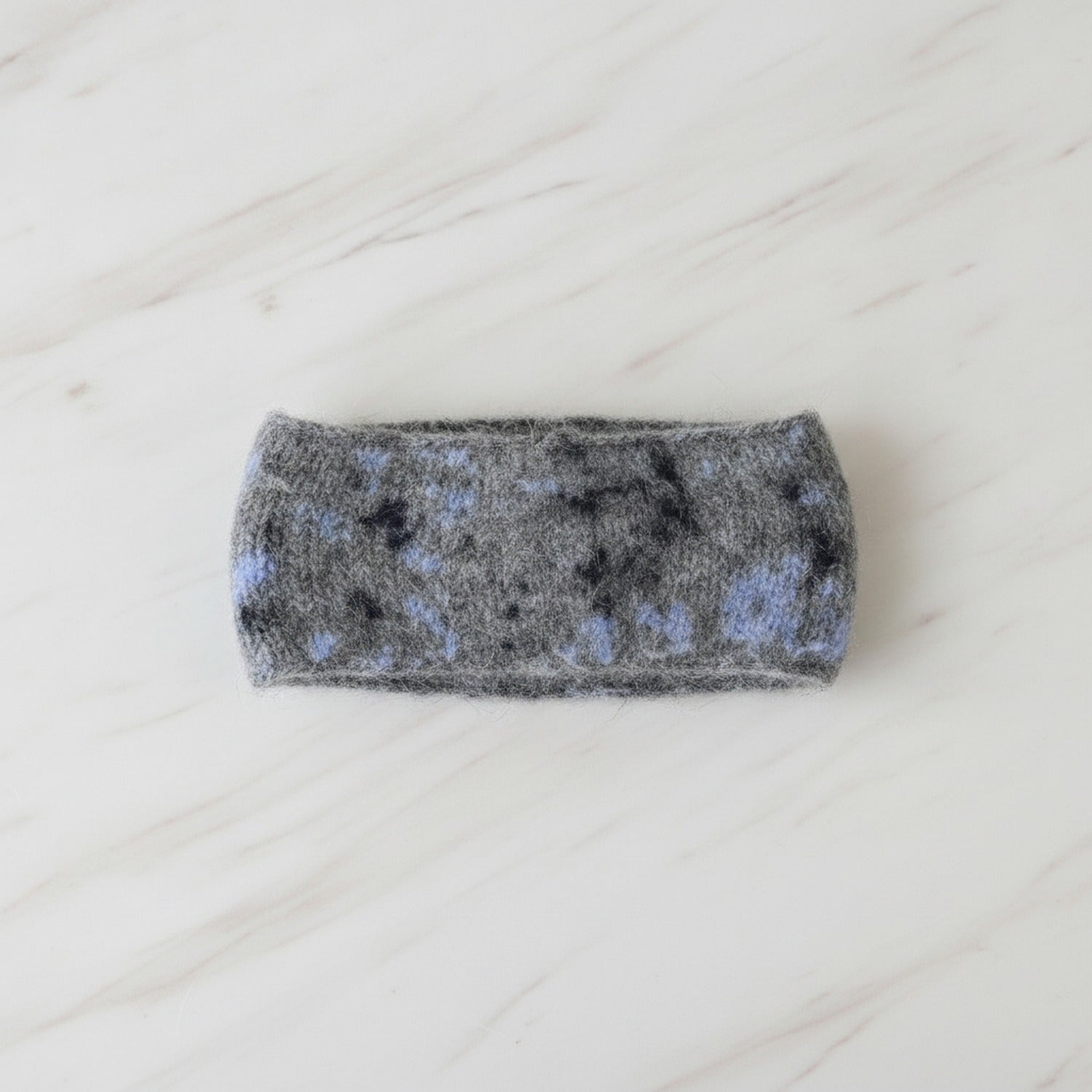 Speckled Knit Headband Flecked - Gray