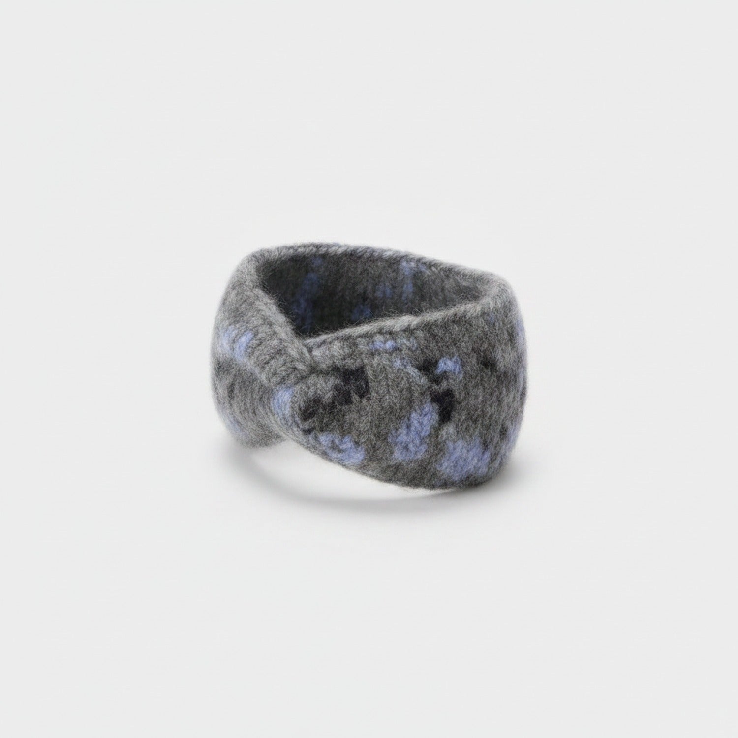 Speckled Knit Headband Flecked - Gray