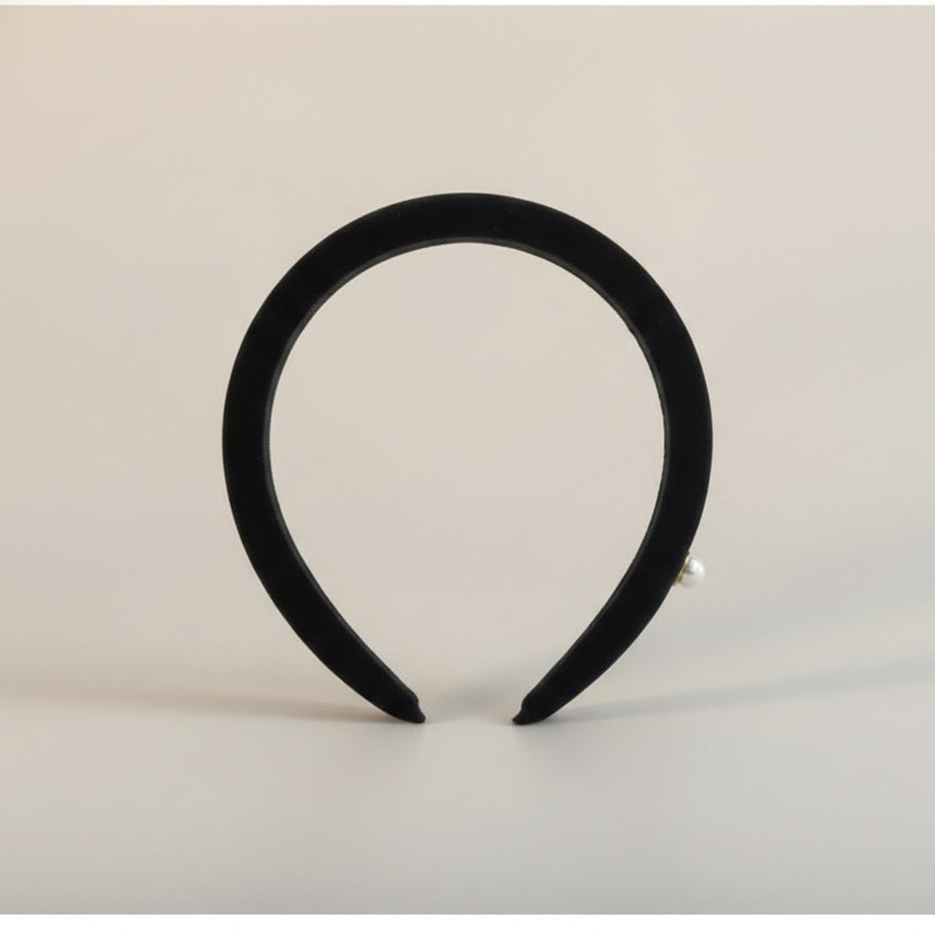 Velvet Pearl Headband – hair accessories (view 1)