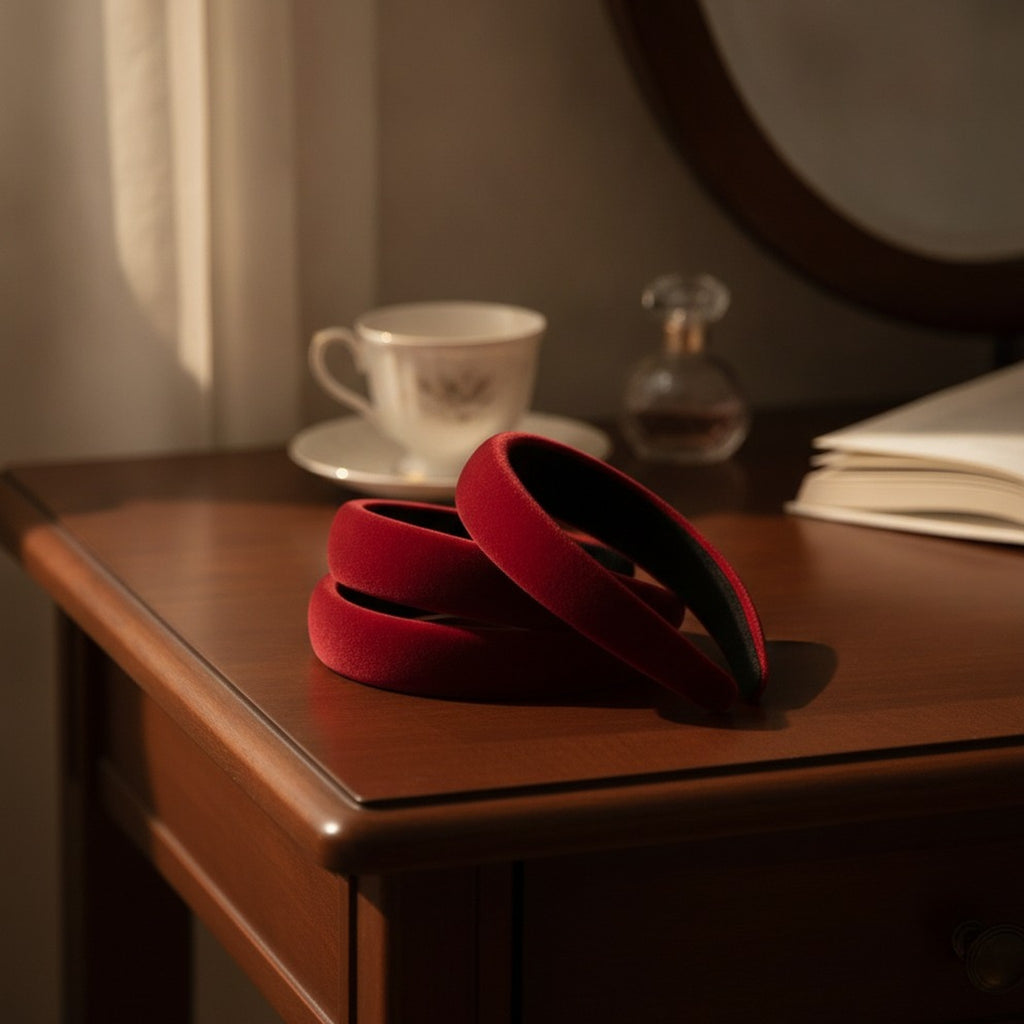 Thick Padded Velvet Headband – hair accessories (view 2)
