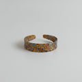 Tortoiseshell Padded Headband - Acetate Stripe Hair Headband Blue Coffee – hair accessories (view 1)
