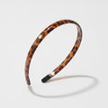 Tortoiseshell Brown Padded Headband – hair accessories (view 1)
