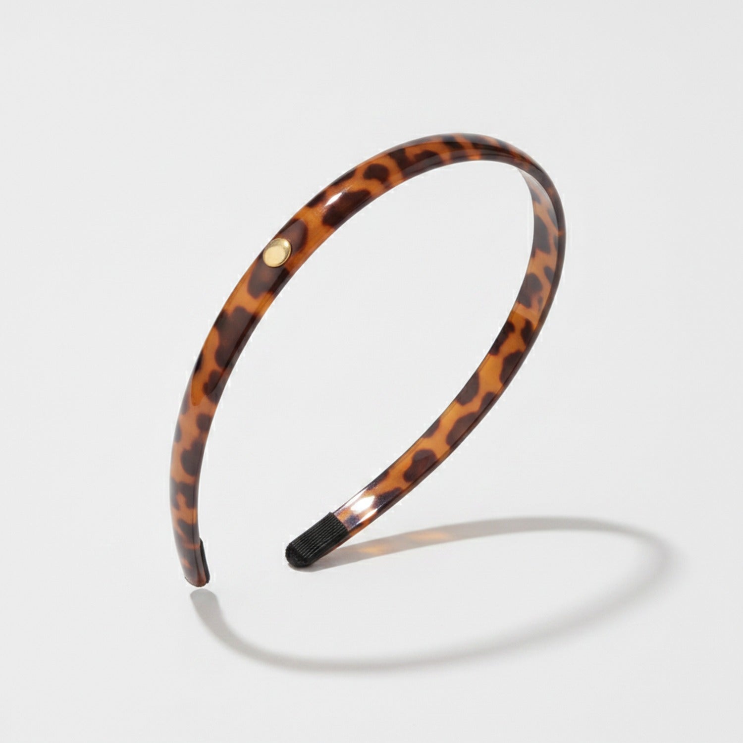 Tortoiseshell Brown Padded Headband