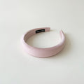 Padded Satin Wide Headband - Celebrity Style Headband Light Pink