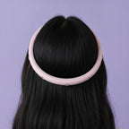 Padded Headband With Star Charms - Butterfly Bow Hairband 1.5cm Pink – hair accessories (view 3)