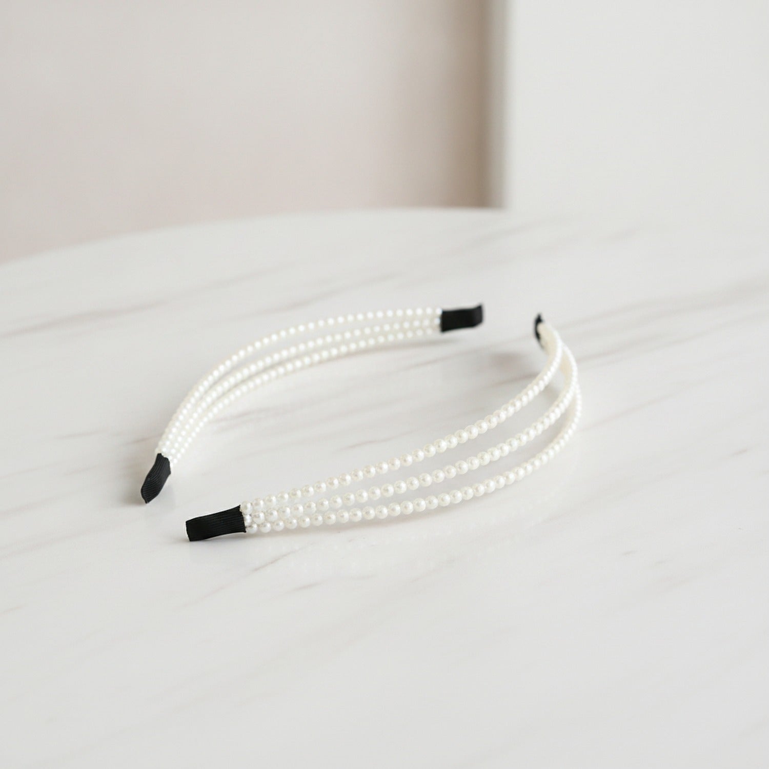 Pearl Beaded Multi-Strand Headband