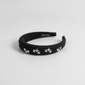 Black Star Padded Headband – hair accessories (view 1)