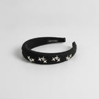 Black Star Padded Headband – hair accessories (view 1)