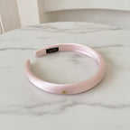 Pearl Padded Headband with Accent - Pink Hair Hoop