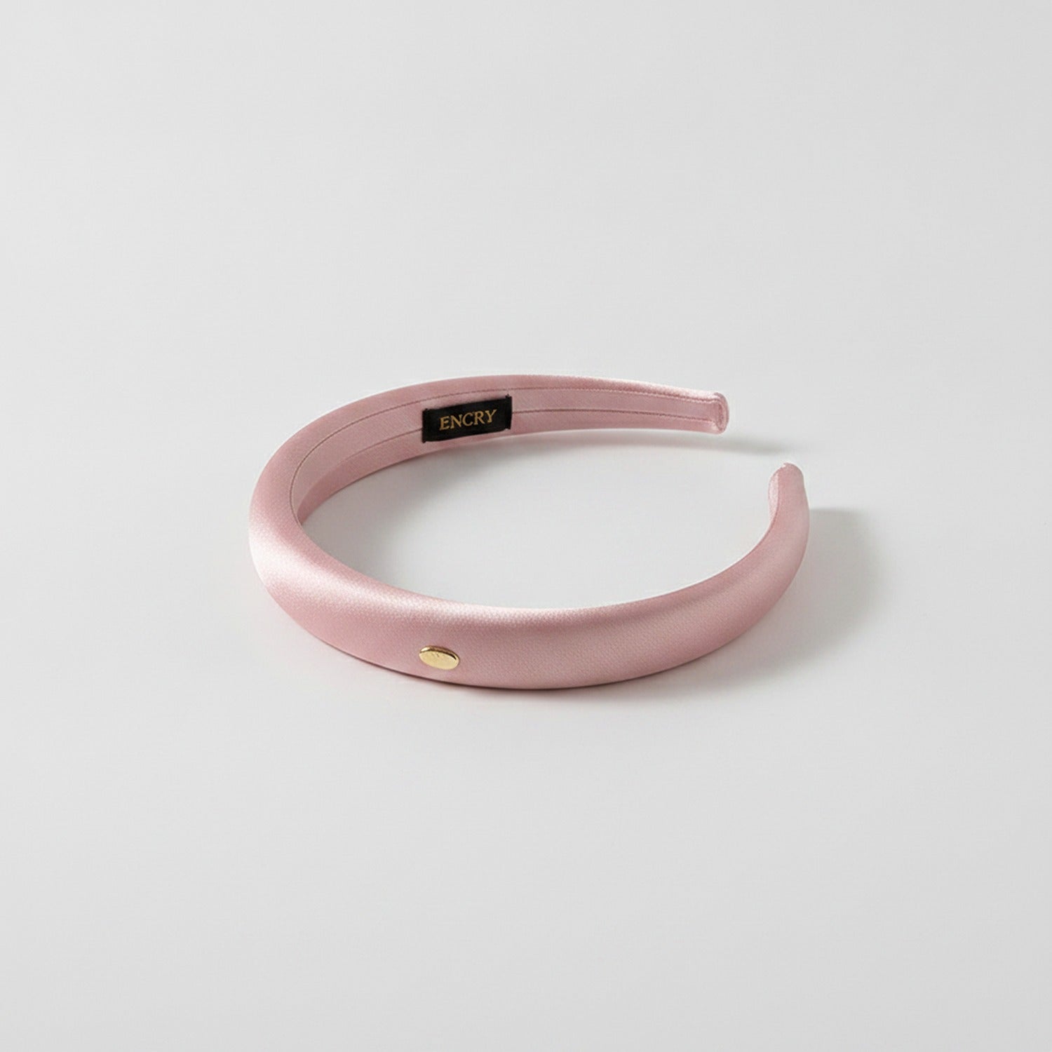Pearl Padded Headband with Accent - Pink Hair Hoop