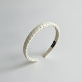 Padded Headband - Yellow Polka Dot Headband