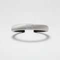 Pearl Lace Padded Headband - Gray