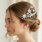 Celestial Star & Moon Hair Comb – hair accessories