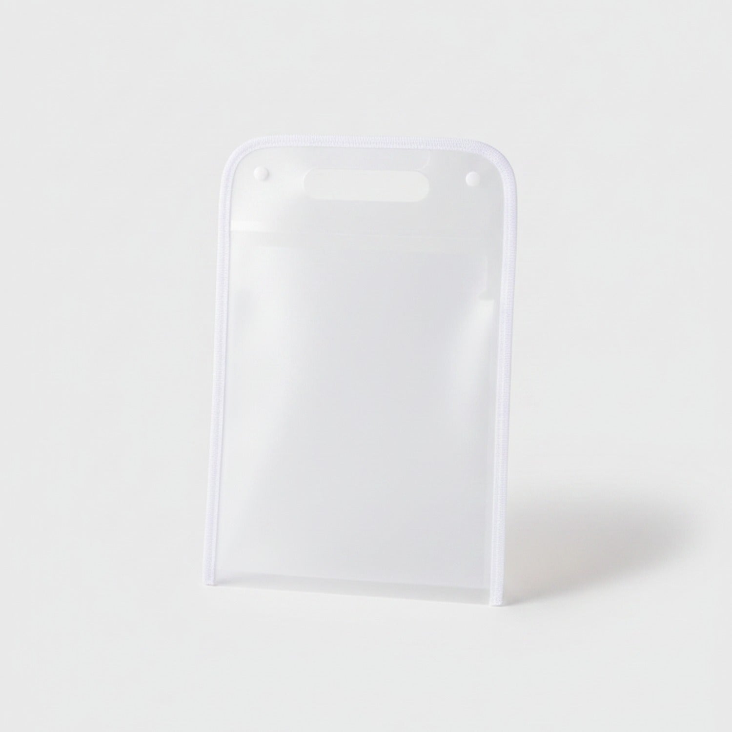 Plastic Clipboard With Handle And Storage Pocket - Vertical Accordion Bag Clear