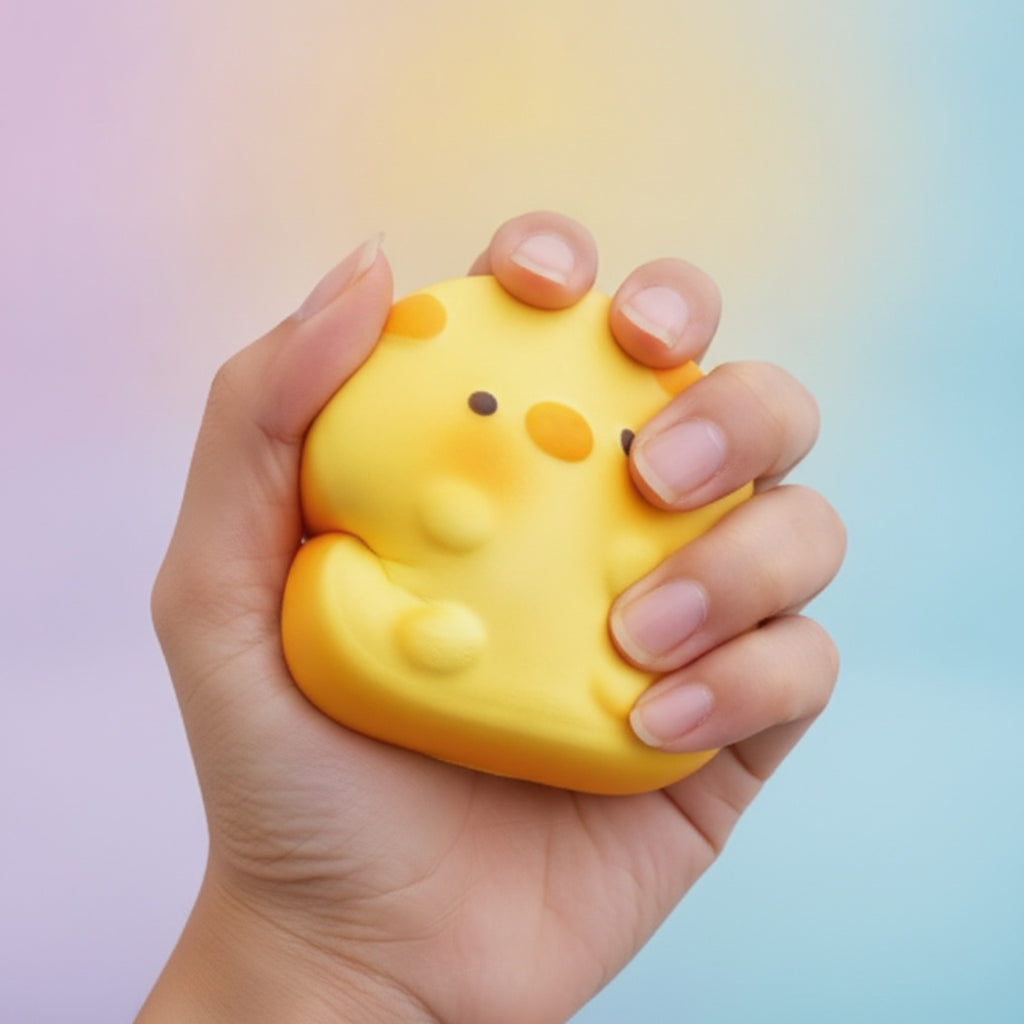 Smiling Cheese Toast Squishy
