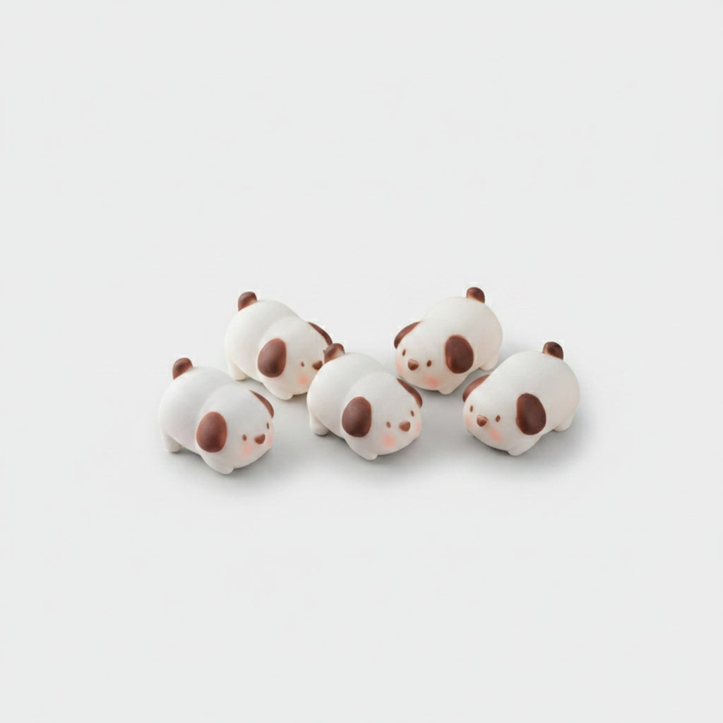 Adorable Cow Squishy Plush Set With Rosy Cheeks