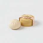 Cream Pleated Bun Squishies Set – novelty & toys (view 1)