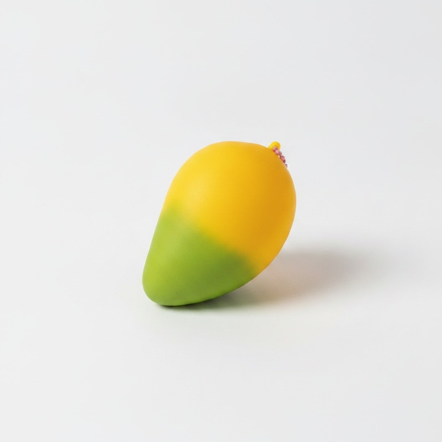 Mango Gradient Squishy with Beaded Keychain