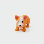 Orange Corgi Squishy Plush Toy
