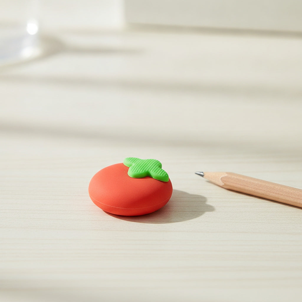 Persimmon Fidget Squeeze Stress Toy - Red