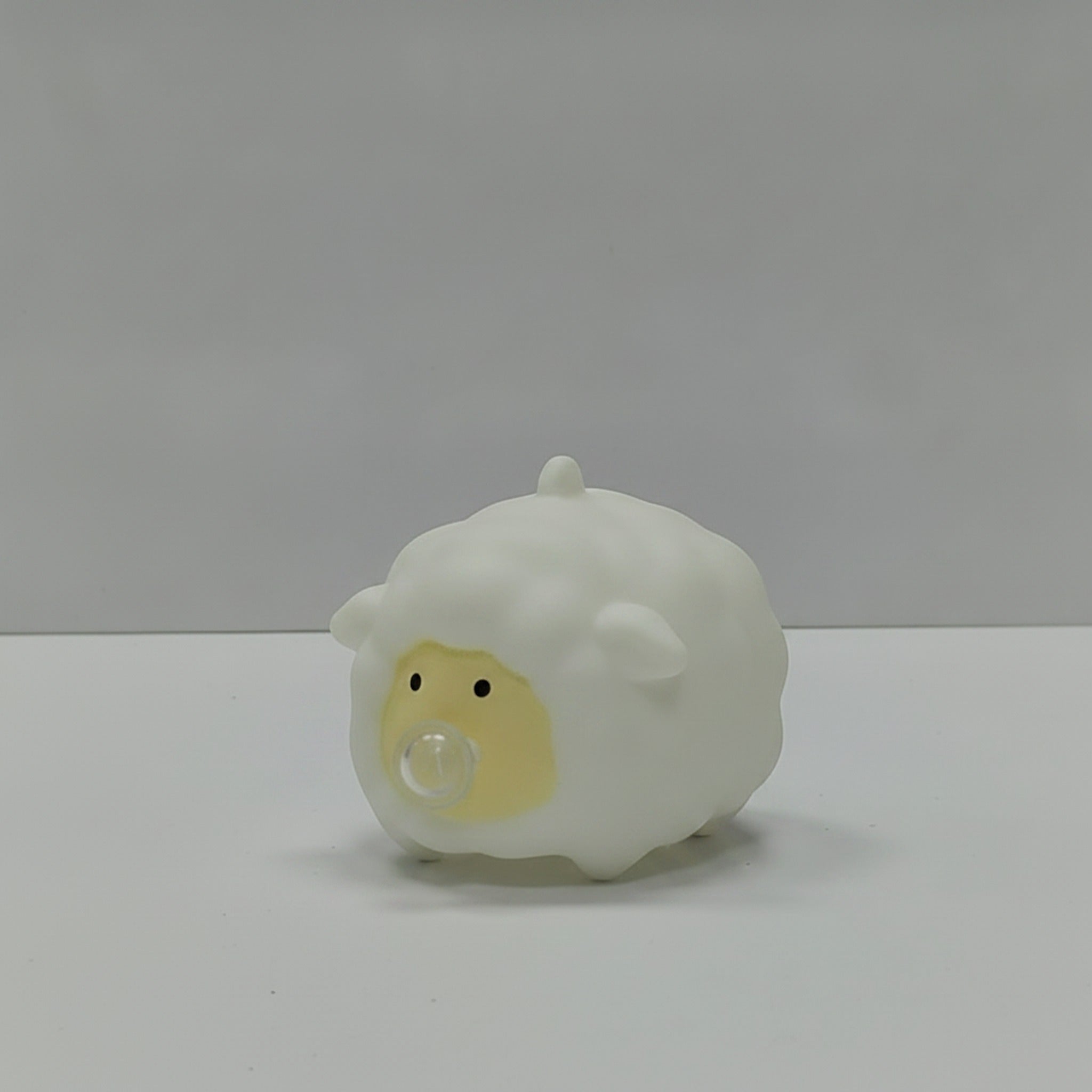 Sheep Bubble‑blowing Squishy Stress Toy - White