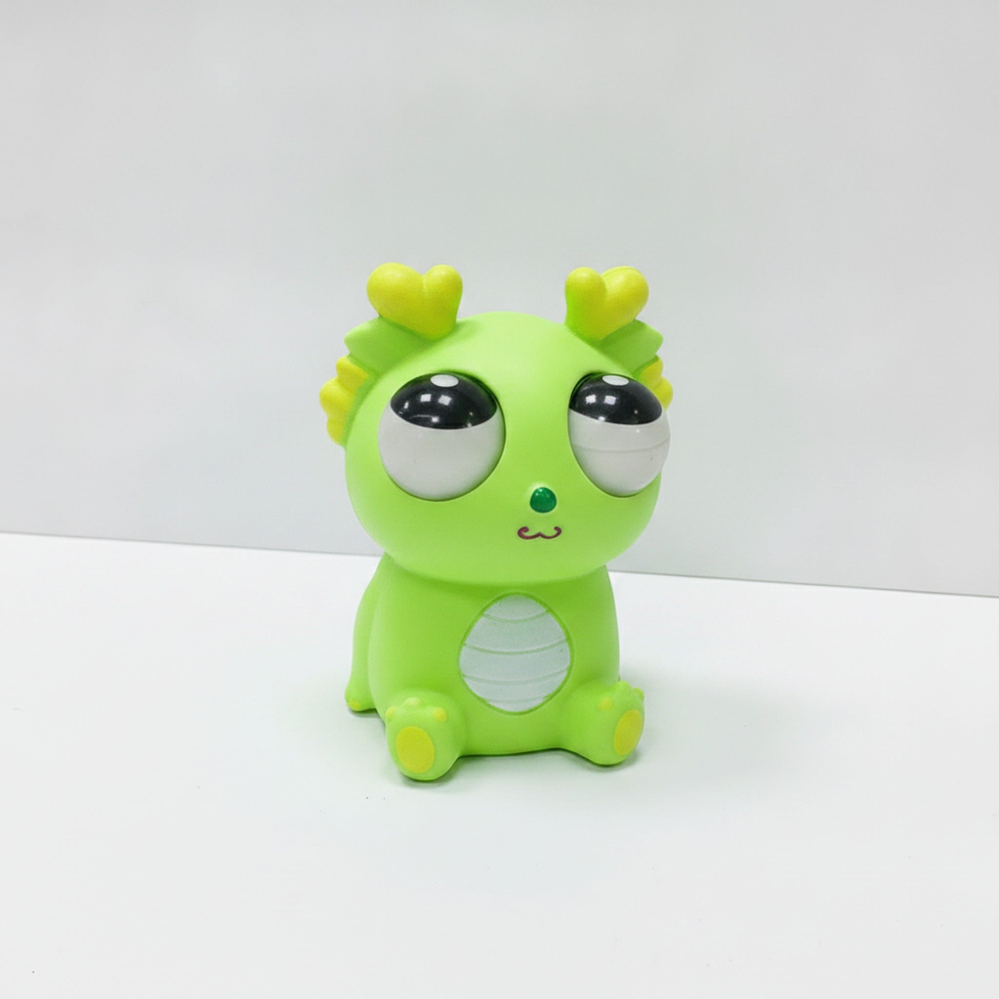 Pop‑eyed Dragon Squeeze Squishy Toy - Colored