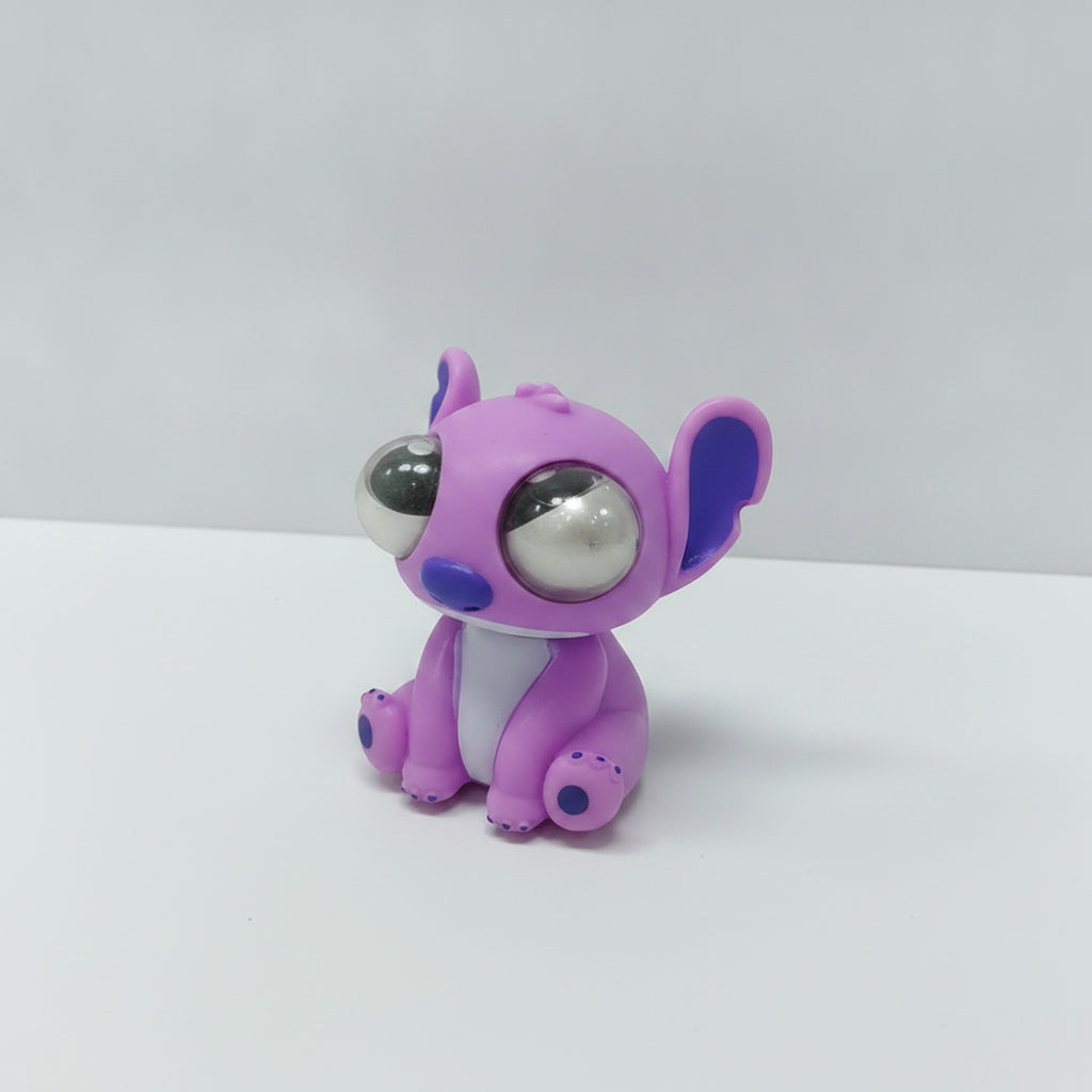 Pop‑eyed Squeeze Squishy Toy - Purple
