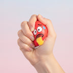 Shocked Emoji Vomit Squeeze Toy - Red