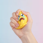 Crying Emoji Vomit Squeeze Toy - Yellow