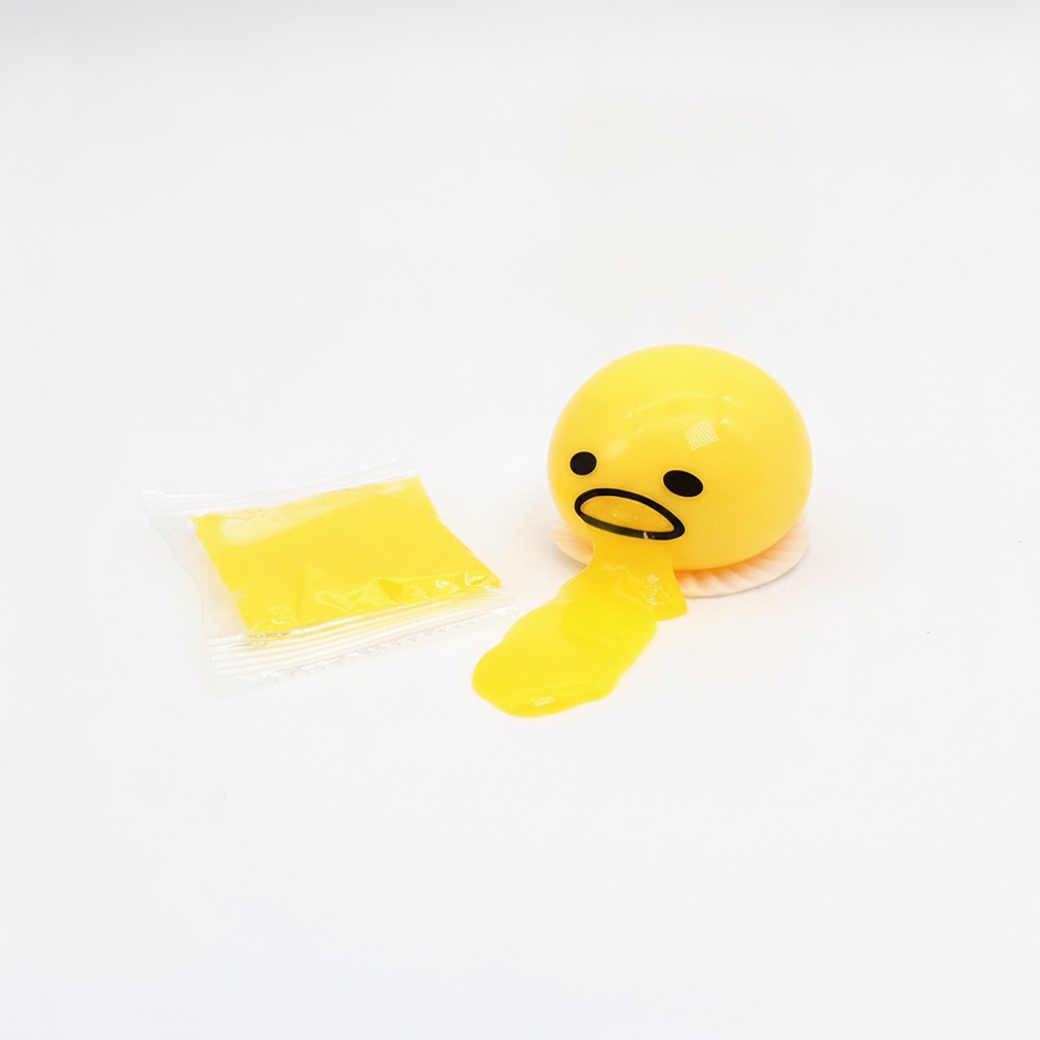 Vomiting Emoji Squeeze Toy - Yellow