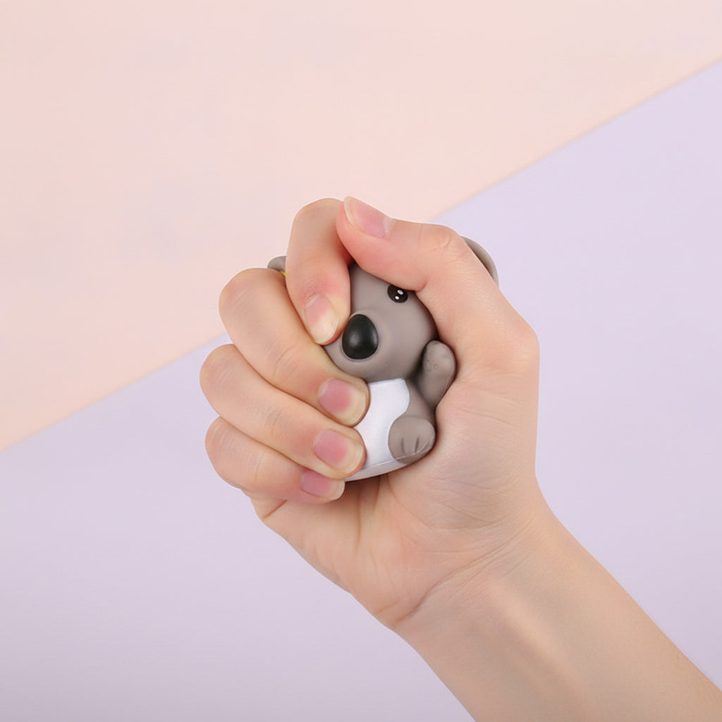 Vomiting Egg Yolk Slime Fidget Squeeze Stress Relief Toy - Gray
