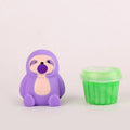 Vomiting Egg Yolk Slime Fidget Squeeze Stress Relief Toy - Purple – novelty & toys