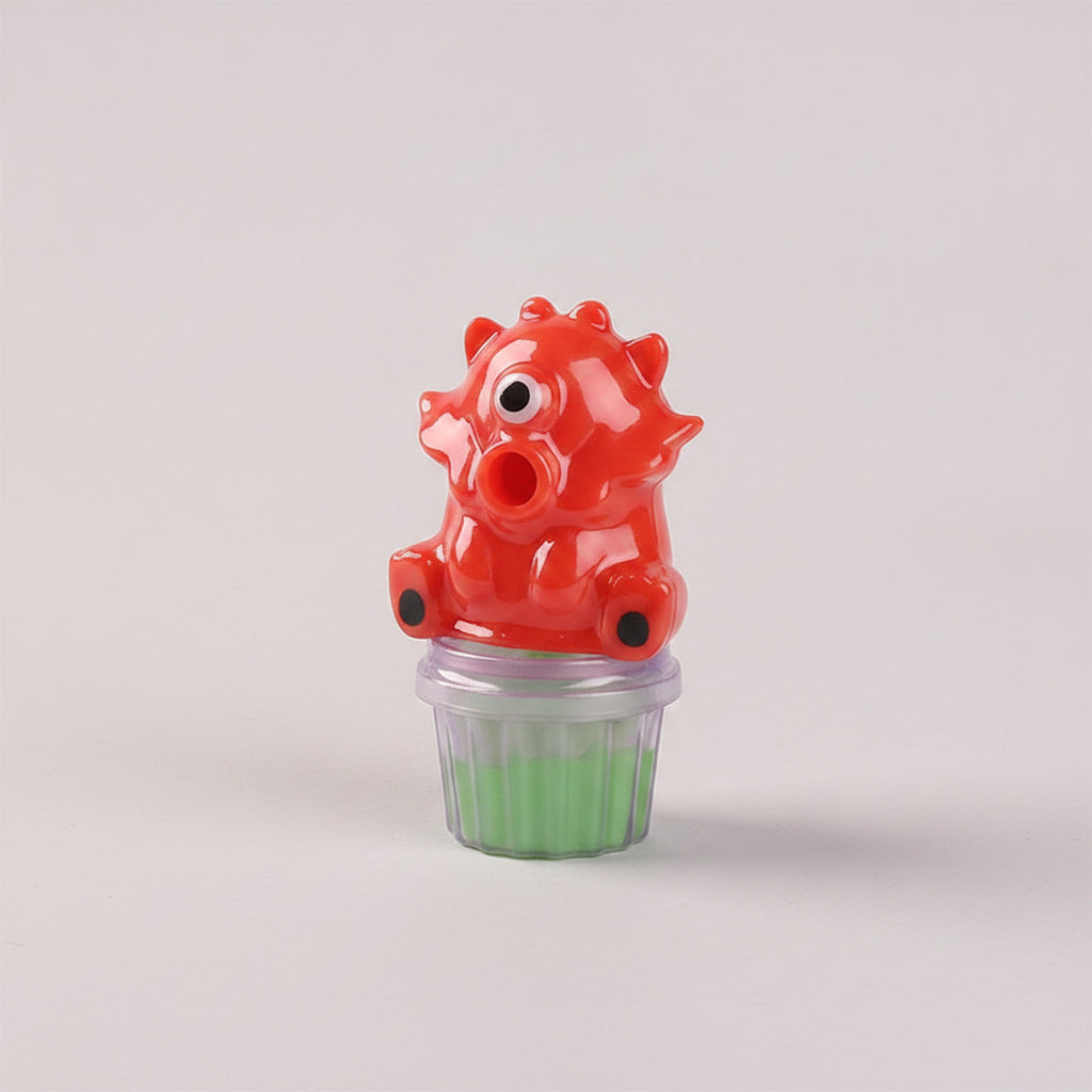 Vomiting Egg Yolk Slime Fidget Squeeze Stress Relief Toy - Red