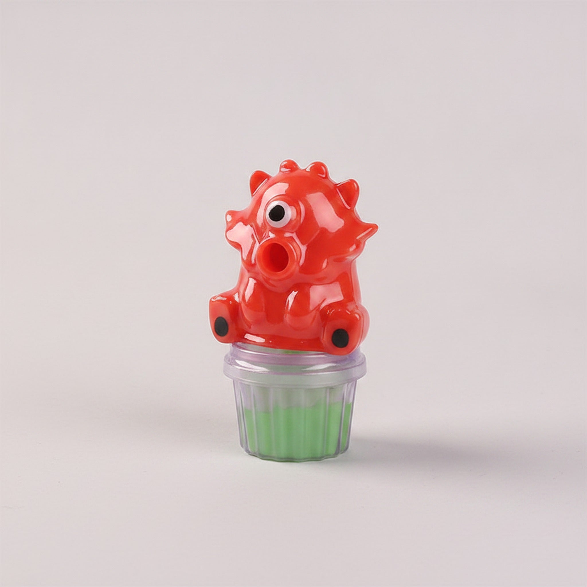 Vomiting Egg Yolk Slime Fidget Squeeze Stress Relief Toy - Red