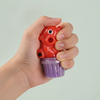 Vomiting Egg Yolk Slime Fidget Squeeze Stress Relief Toy - Red