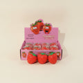 Cute Strawberry Squeezing Stress Relief Toy 12-Pack – novelty & toys (view 1)