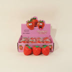 Cute Strawberry Squeezing Stress Relief Toy 12-Pack – novelty & toys (view 1)