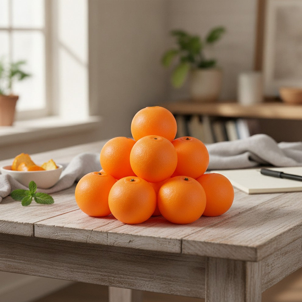 Crunchy Orange Craft Balls – novelty & toys (view 2)