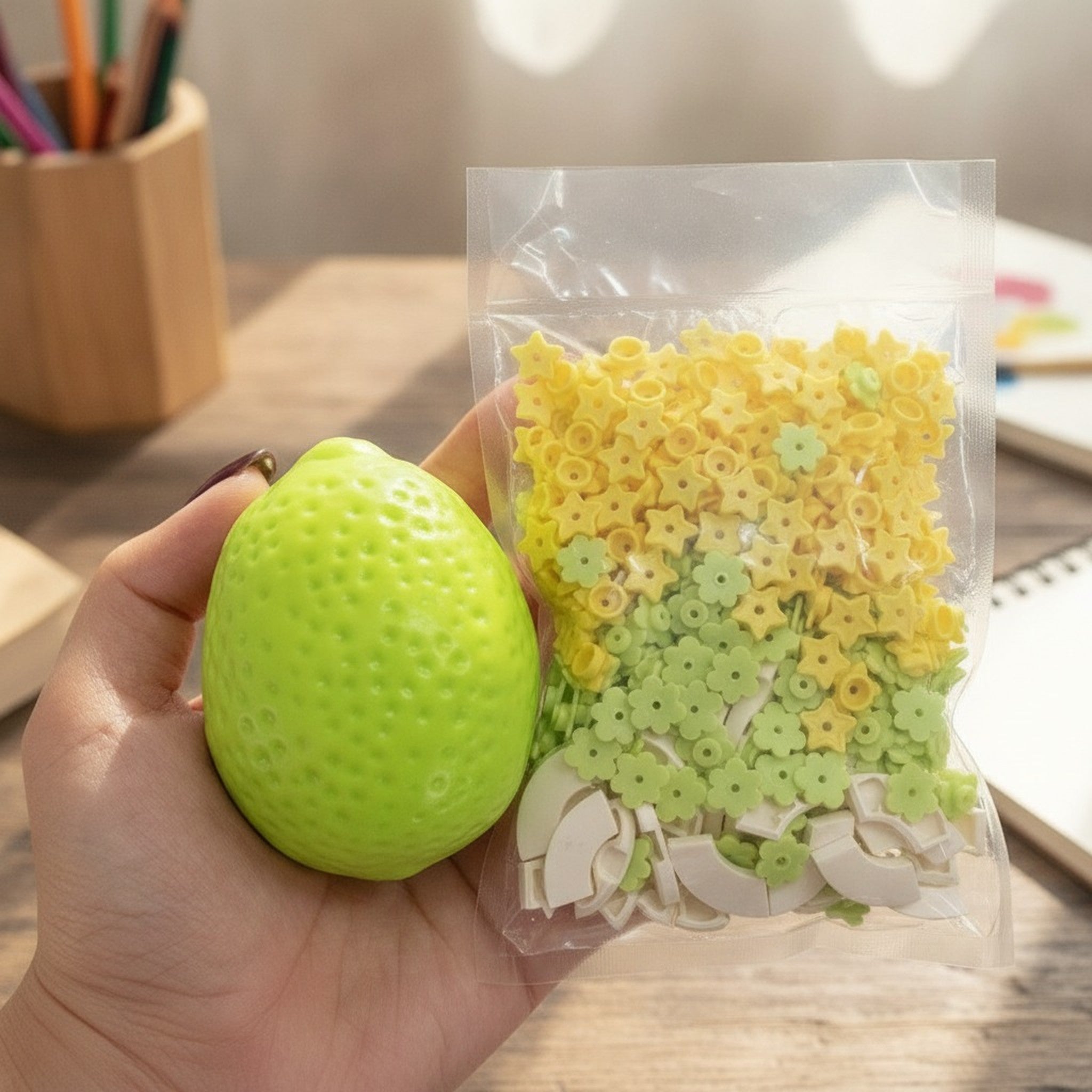 Color-Changing Lemon DIY Craft Kit – novelty & toys (view 2)