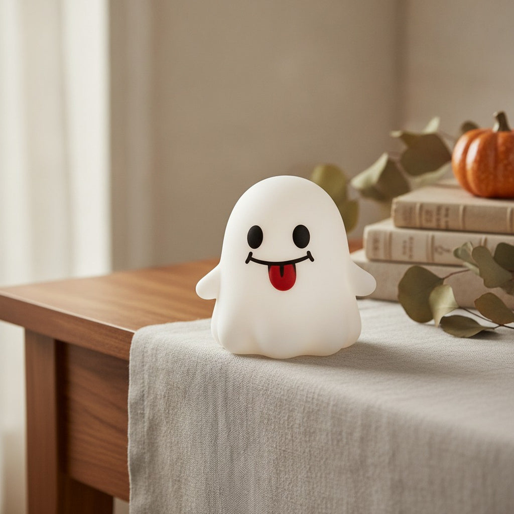 Ghost Squishy with Tongue Out Toy – novelty & toys (view 2)