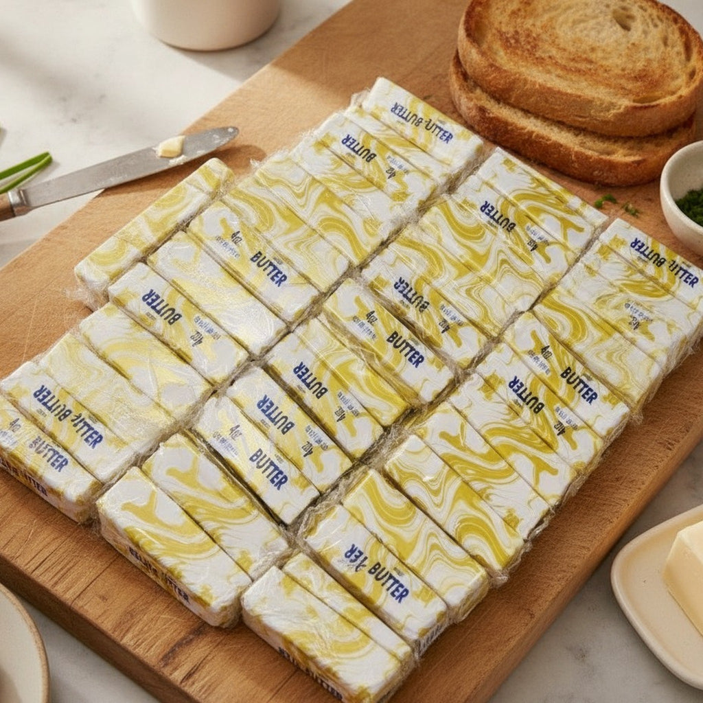 4oz Salted Butter Sticks Yellow Swirl Design – novelty & toys (view 2)