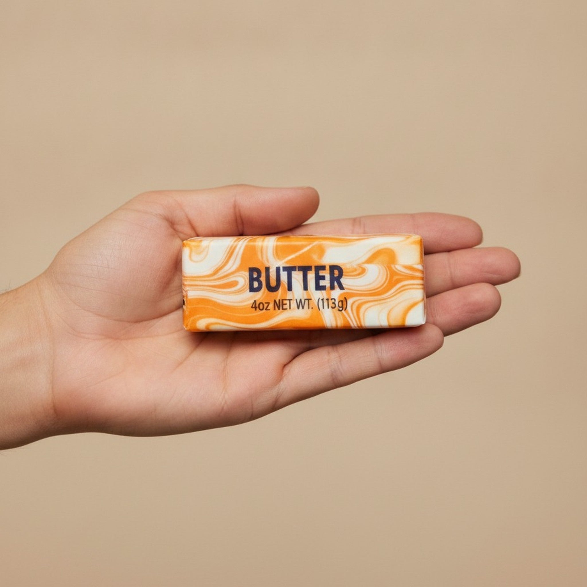 Bulk Orange Swirl 4oz Butter Sticks – novelty & toys (view 3)