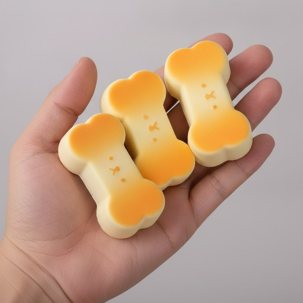 Cute Puppy Face Bone Shaped Puddings – novelty & toys (view 3)