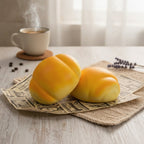Soft Yellow Melon Pan Bread Squishy – novelty & toys (view 2)