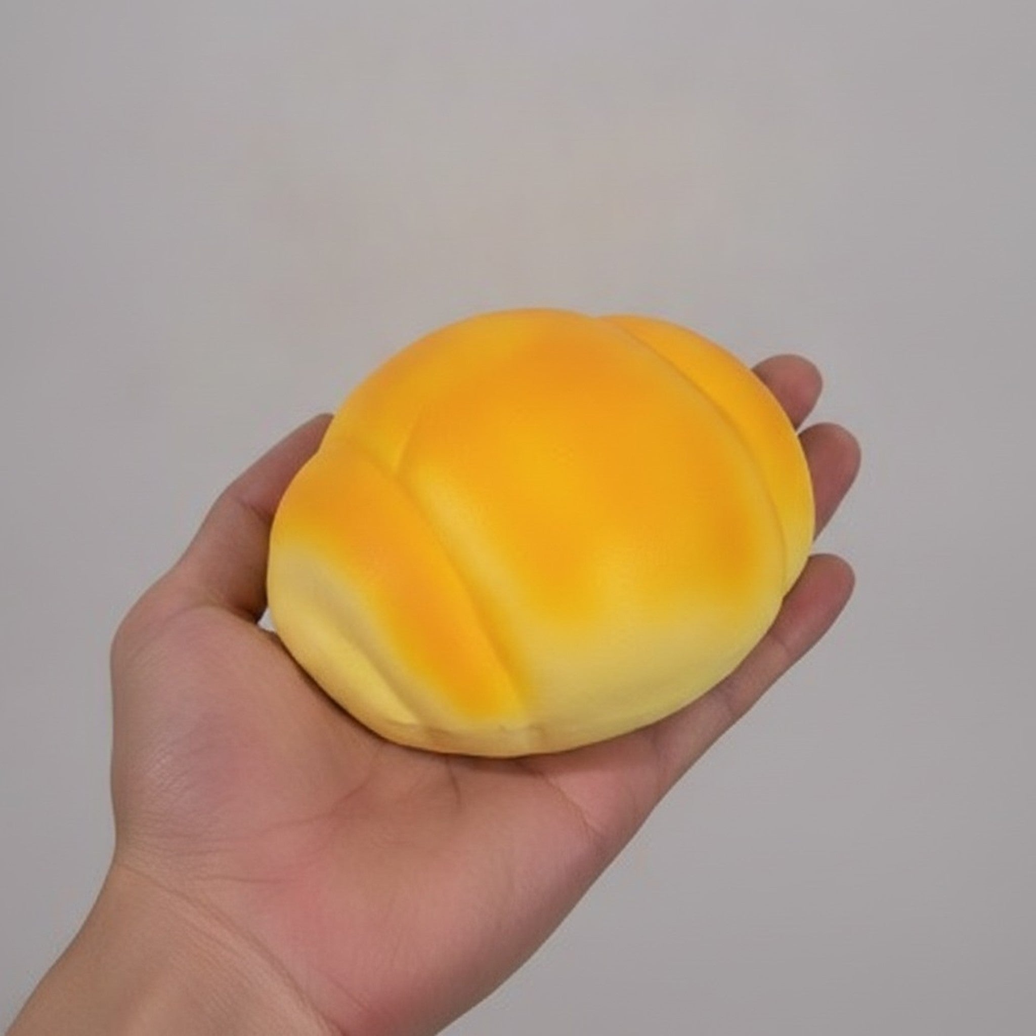 Soft Yellow Melon Pan Bread Squishy – novelty & toys (view 3)