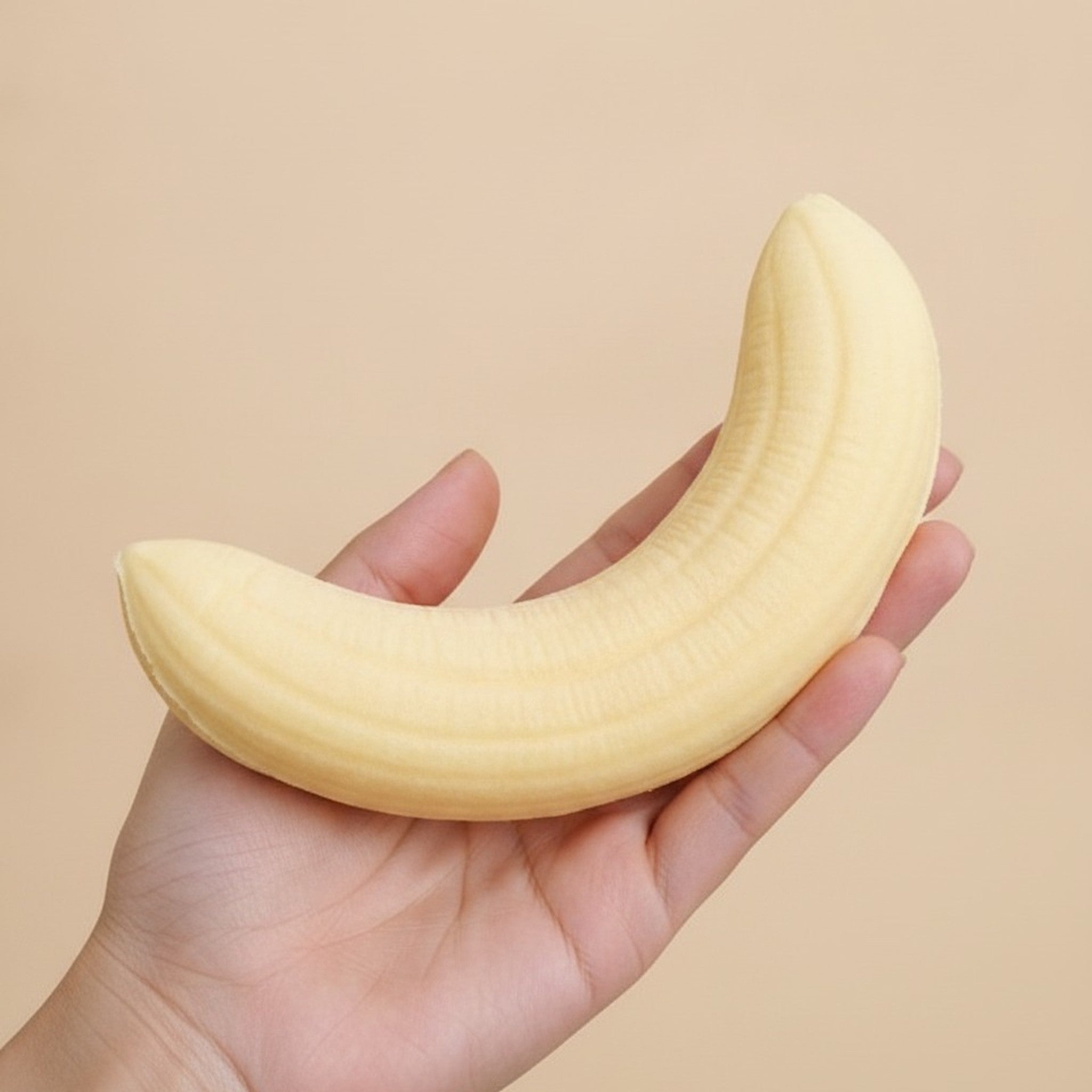 Realistic Peeled Banana Soft Squeeze Squishy Toy – novelty & toys (view 3)