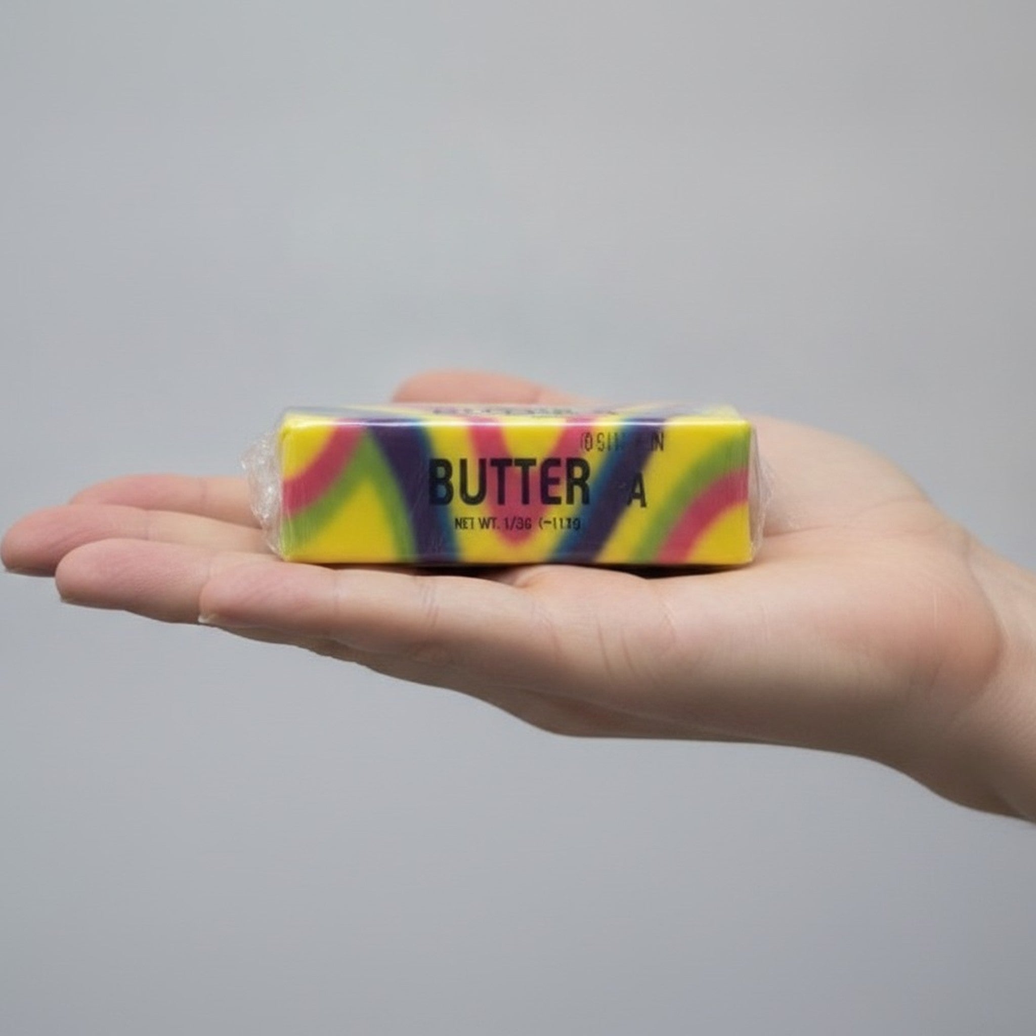 Rainbow Swirl Salted Butter Sticks – novelty & toys (view 3)