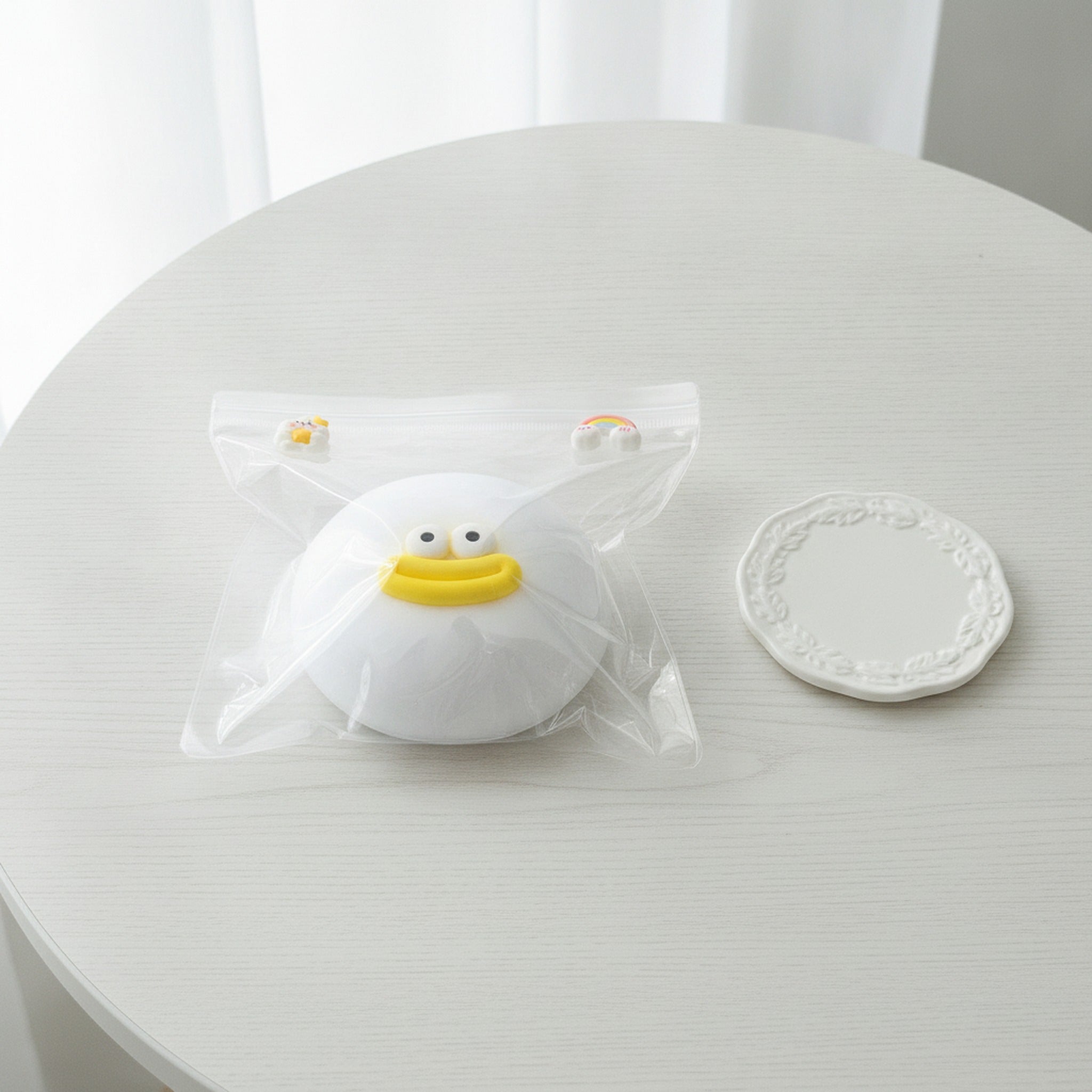 Body Ball Daifuku Squeezable - White