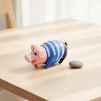 Funny Screaming Pig Squeeze Toy - Type 1 Striped Shirt